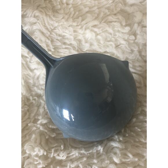 Vintage Ekco Ladle Blue Plastic Soup Spoon Dipper Cooking Utensil Kitchen USA - Picture 4 of 5